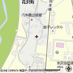 山形県米沢市花沢町3235周辺の地図