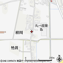 山形県米沢市竹井1330周辺の地図