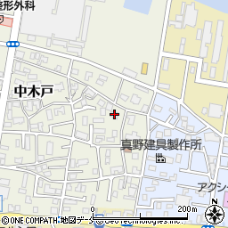 新潟県新潟市東区中木戸226周辺の地図