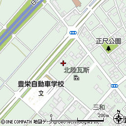 佛所護念会教団新潟教会周辺の地図