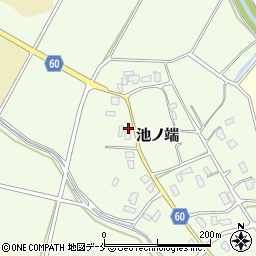 新潟県新発田市池ノ端574周辺の地図