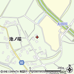 新潟県新発田市池ノ端868周辺の地図
