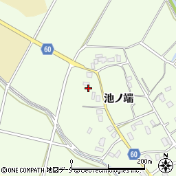 新潟県新発田市池ノ端577周辺の地図