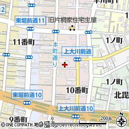 新潟県新潟市中央区本町通１１番町1843周辺の地図