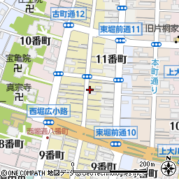新潟県新潟市中央区古町通１０番町1714の地図 住所一覧検索 地図マピオン