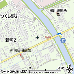 第四北越銀行新崎支店周辺の地図