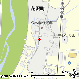 山形県米沢市花沢町3243周辺の地図