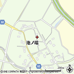 新潟県新発田市池ノ端843周辺の地図