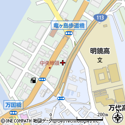 日本海交クラブ洗心館周辺の地図