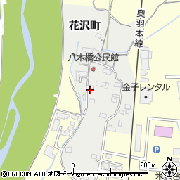 山形県米沢市花沢町3247周辺の地図