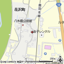 山形県米沢市花沢町3249周辺の地図