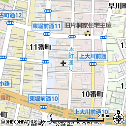新潟県新潟市中央区本町通１１番町1816周辺の地図