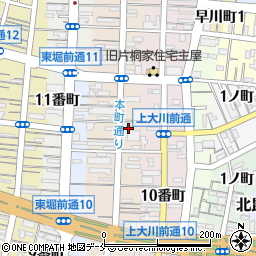 新潟県新潟市中央区本町通１１番町1839周辺の地図