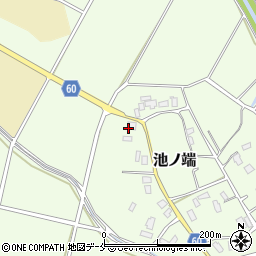 新潟県新発田市池ノ端578周辺の地図