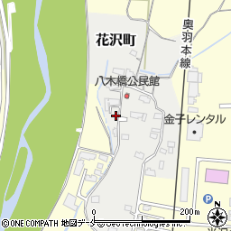 山形県米沢市花沢町3585周辺の地図