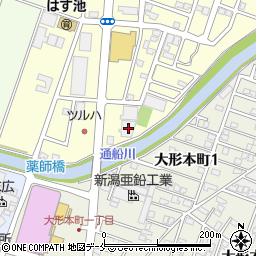 セリア生活良品新潟東店周辺の地図