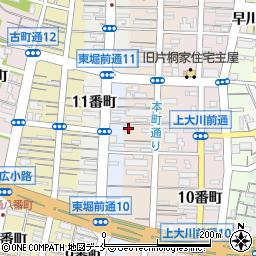 新潟県新潟市中央区本町通１１番町1818周辺の地図
