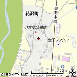 山形県米沢市花沢町3248周辺の地図