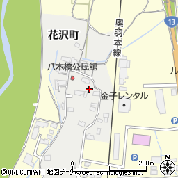 山形県米沢市花沢町3250-1周辺の地図