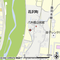 山形県米沢市花沢町3586周辺の地図