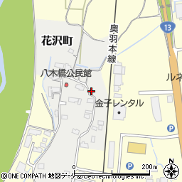 山形県米沢市花沢町3263周辺の地図