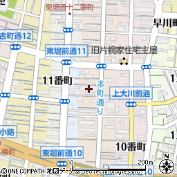 新潟県新潟市中央区本町通１１番町1820周辺の地図
