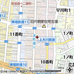 新潟県新潟市中央区本町通１１番町1835周辺の地図