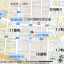 新潟県新潟市中央区本町通１１番町1834周辺の地図
