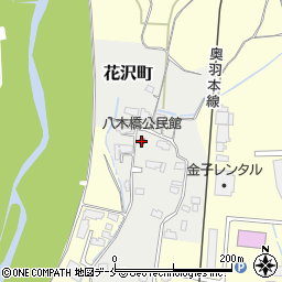 山形県米沢市花沢町3252周辺の地図