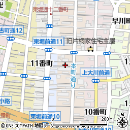 新潟県新潟市中央区本町通１１番町1823周辺の地図