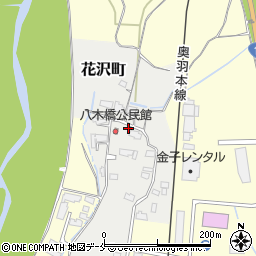 山形県米沢市花沢町3251周辺の地図