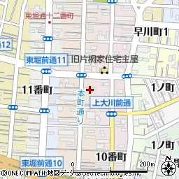 新潟県新潟市中央区本町通１１番町1830周辺の地図