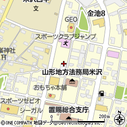 ＡＢＣ‐ＭＡＲＴ米沢店周辺の地図