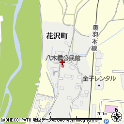 山形県米沢市花沢町3253周辺の地図
