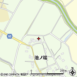 新潟県新発田市池ノ端830周辺の地図
