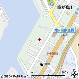 新潟共立運輸本社周辺の地図