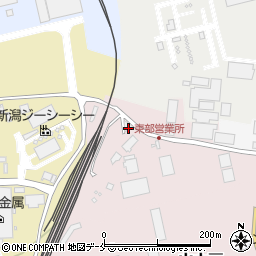 新潟県新潟市東区榎152周辺の地図