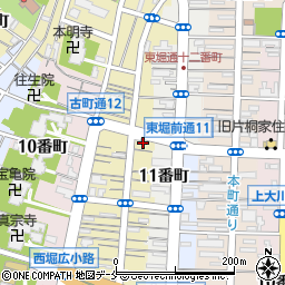 有限会社新潟音楽センター周辺の地図