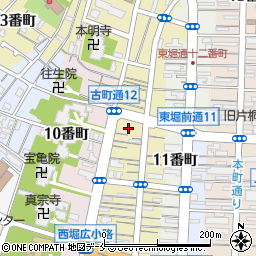 新潟県新潟市中央区西堀前通１１番町1634周辺の地図