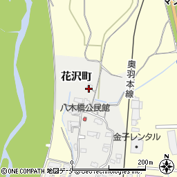 山形県米沢市花沢町3599周辺の地図