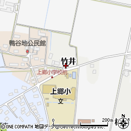 山形県米沢市竹井1423周辺の地図