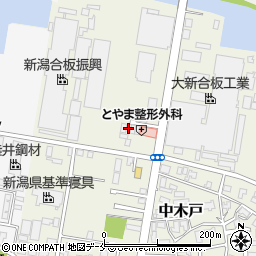 新潟県新潟市東区中木戸322周辺の地図