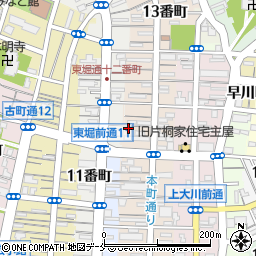 新潟県新潟市中央区本町通１２番町2781-3周辺の地図