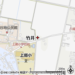 山形県米沢市竹井1417周辺の地図