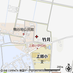 山形県米沢市竹井1426-1周辺の地図