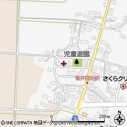 市営住宅塩井町団地周辺の地図