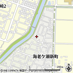 新潟県新潟市東区海老ケ瀬新町周辺の地図