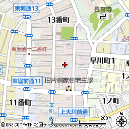 旧小澤家住宅周辺の地図