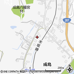 山形県米沢市広幡町成島1008周辺の地図