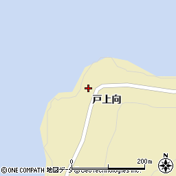 福島県福島市飯坂町茂庭戸上向周辺の地図